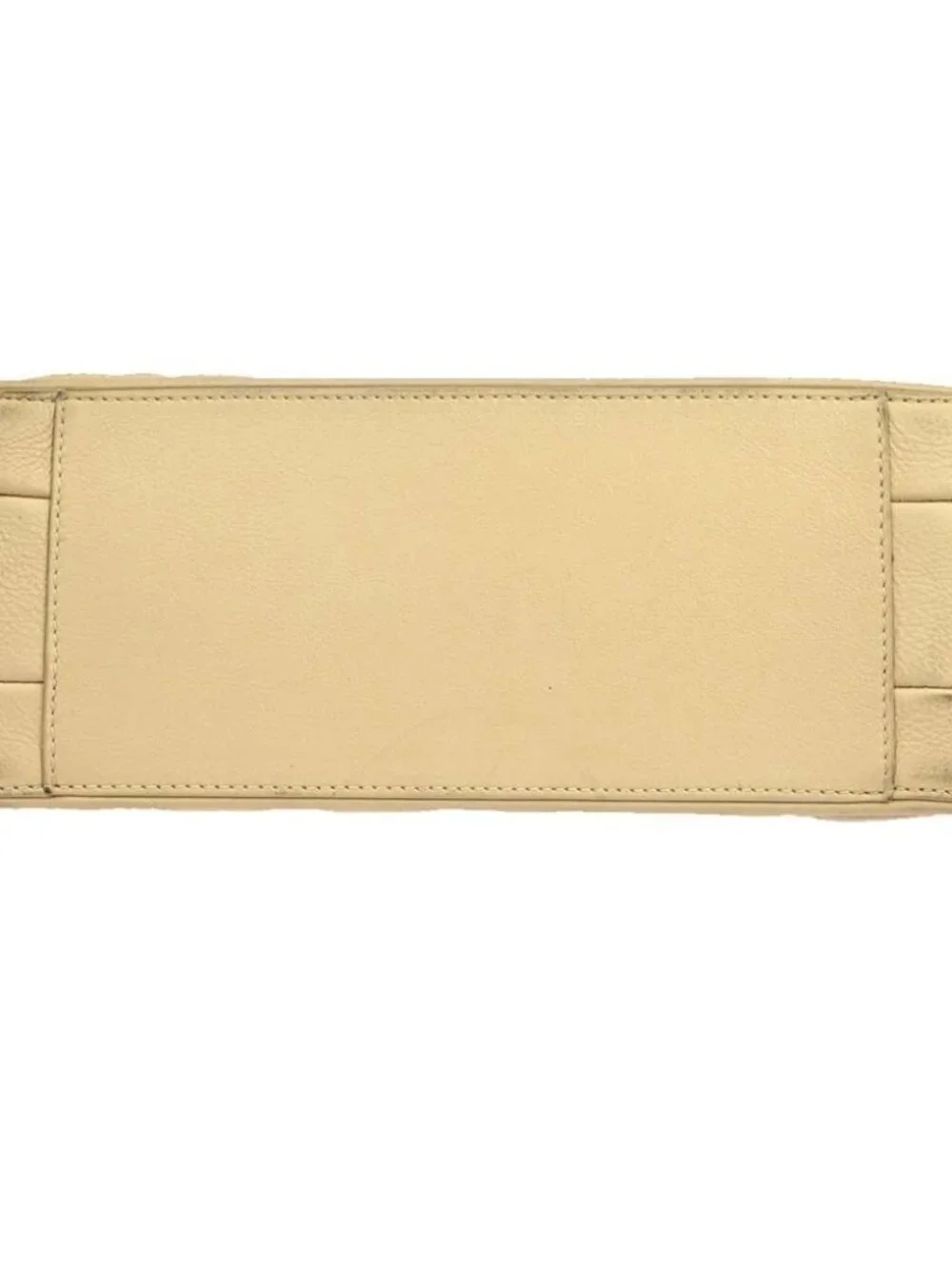 Chanel Beige Calfskin Chain Handbag